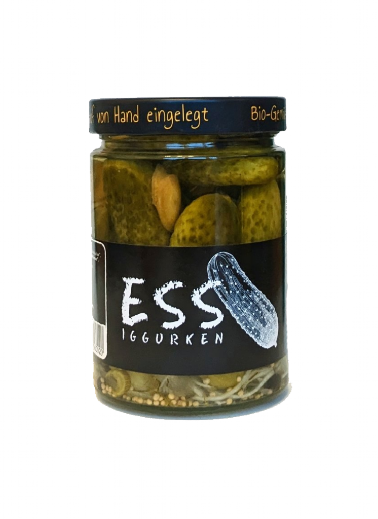 Eingelegte Bio-Essiggurken