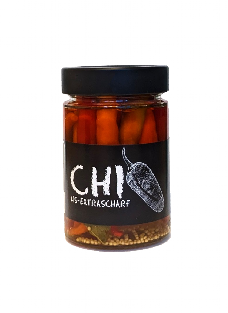 Eingelegte Chilis