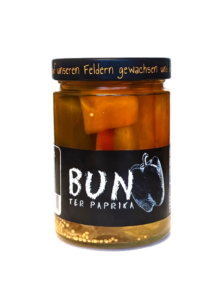 Eingelegter Bio-Paprika